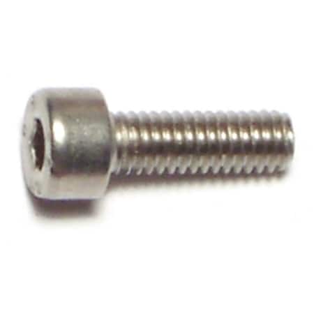 M4-0.70 Socket Head Cap Screw, Steel, 12 Mm Length, 10 PK